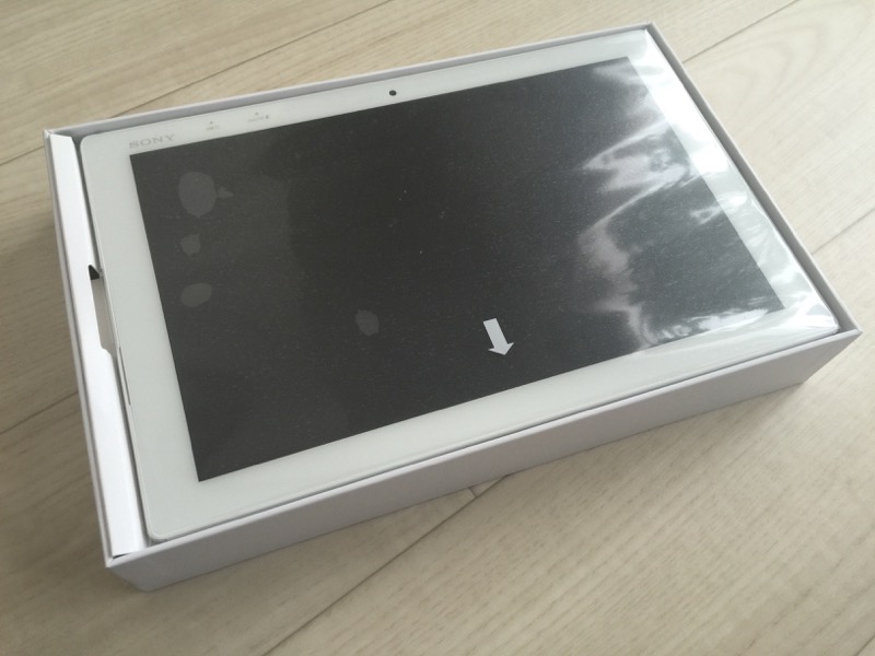 Xperia Z4 Tablet LTE SIMフリー SGP771化 超美品