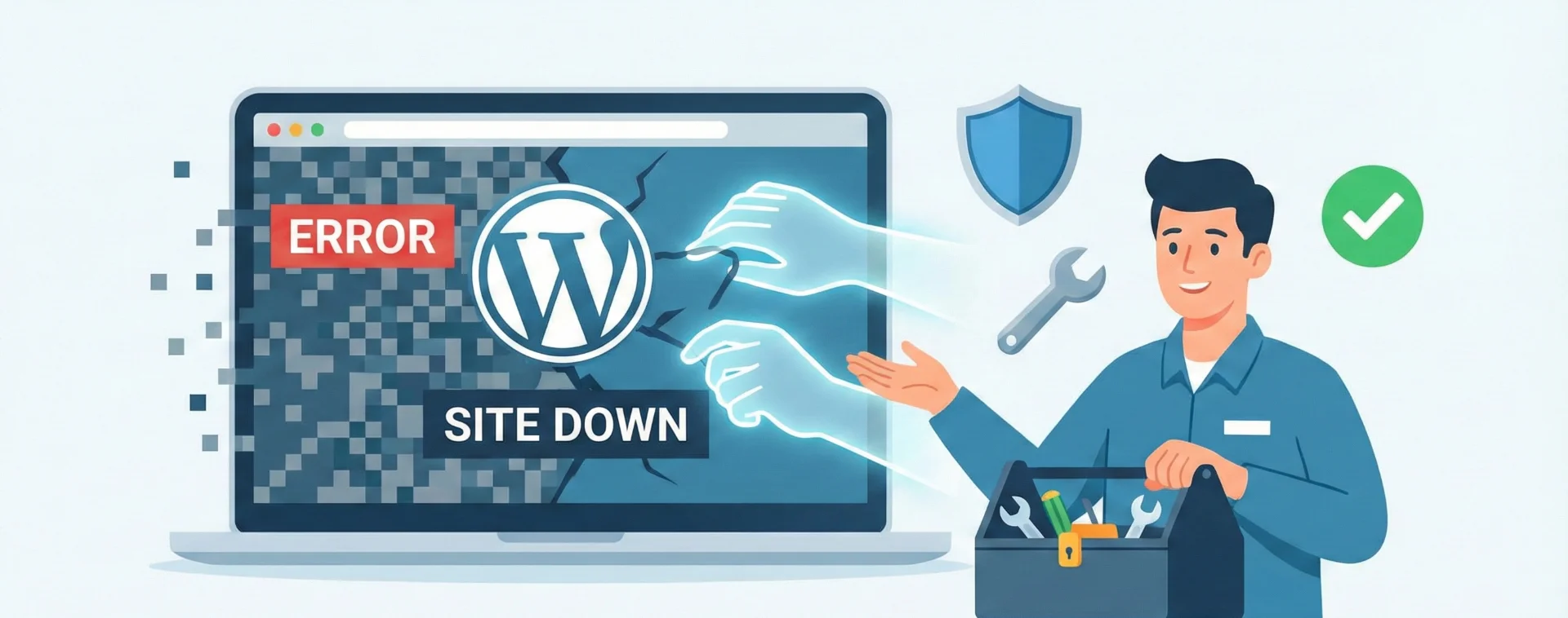 WordPress トラブル復旧サービス